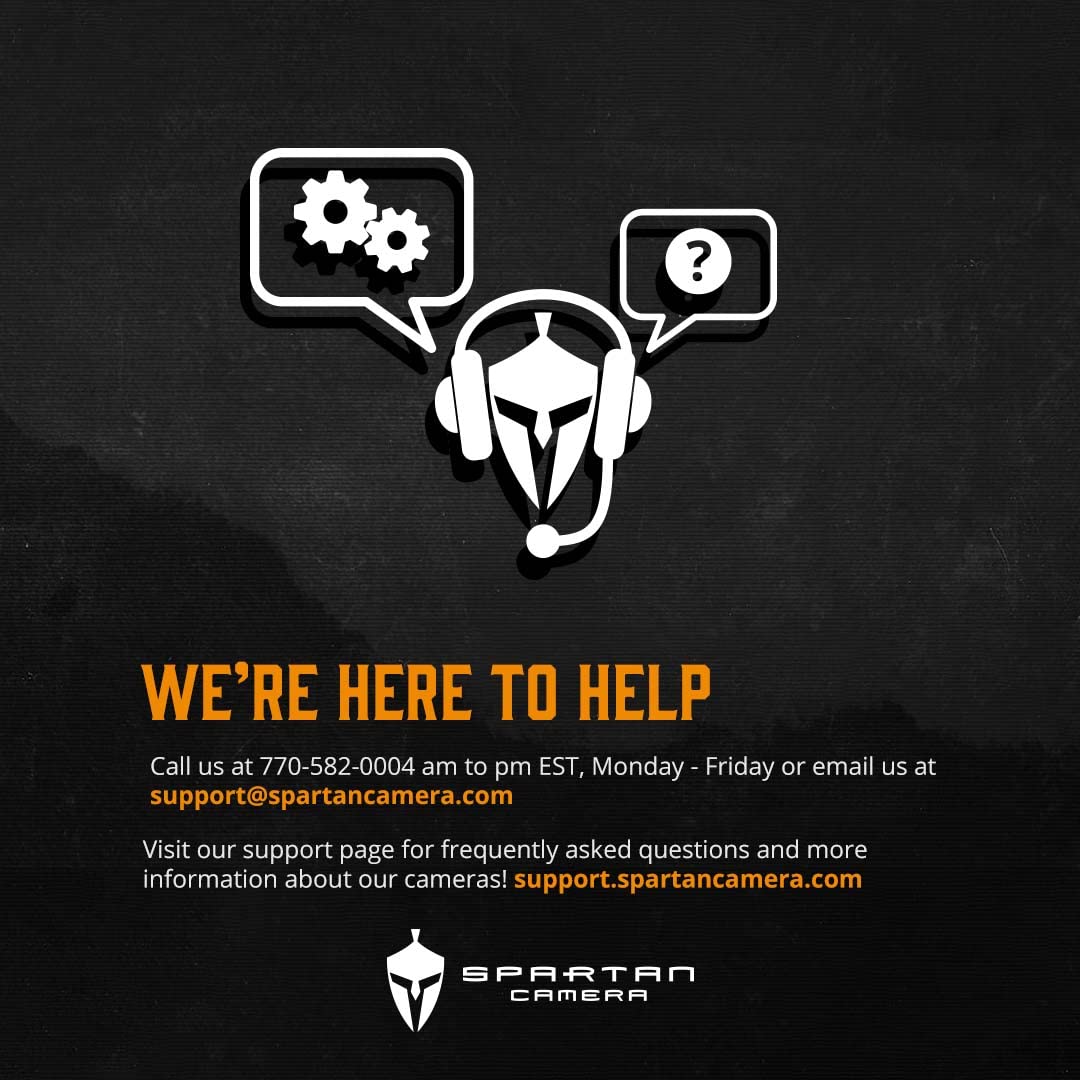 Spartan Camera Gocam 4G LTE Trail Camera, Free Roaming in US, Remotely Update Camera Settings, Fully Configurable via App, HD Video, HD Photo, Blackout Flash, Hunting (1, AT&T)