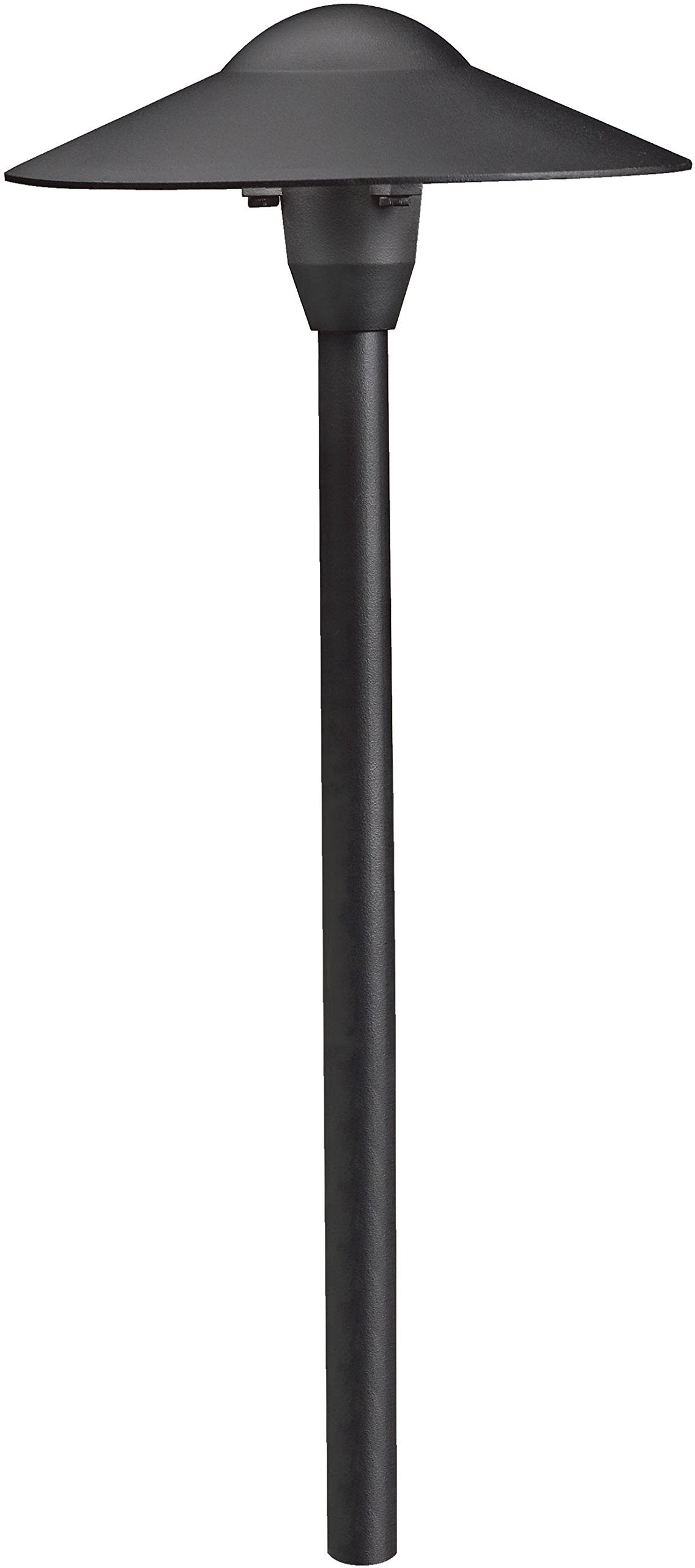 Kichler 15310BKT Path & Spread 1-Light 12V, Textured Black