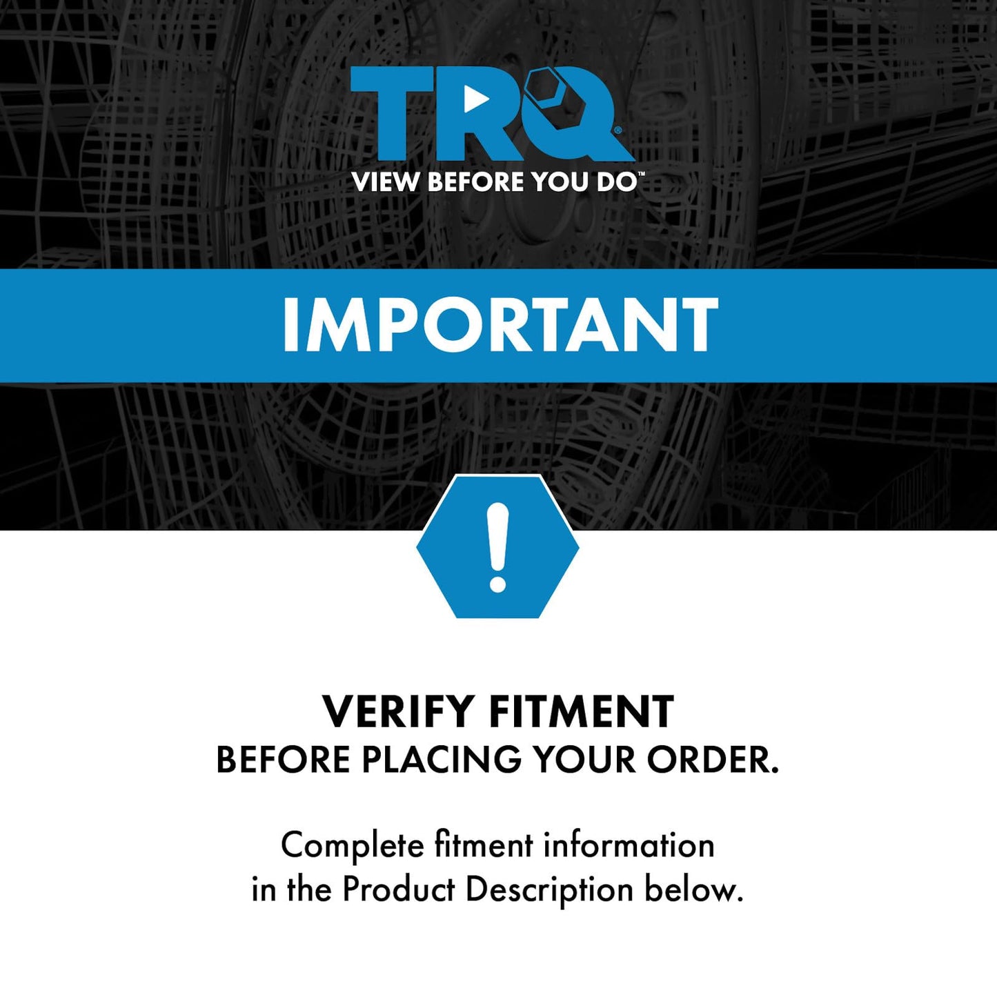 TRQ Passenger Side Power Folding Heated Mirror Smooth Black Paint to Match Compatible with 2018-2021 Lexus NX300h LX1321166