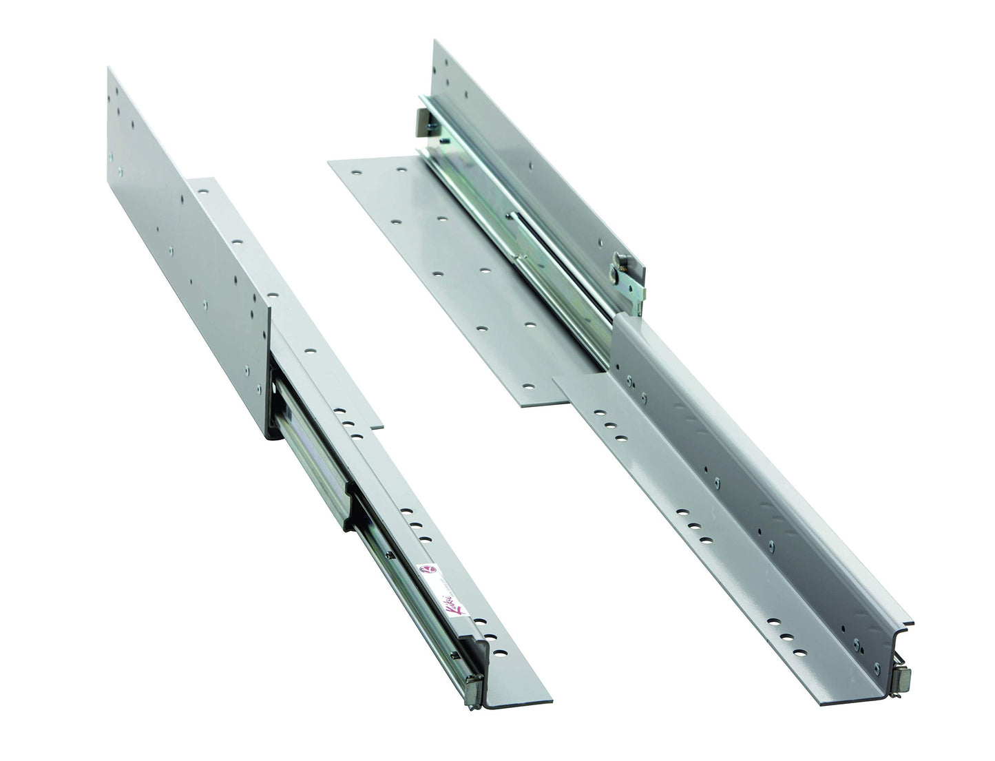 Lippert 22" Heavy Duty Slide Replacement for Kwikee Cargo Tray Assemblies — Industrial Grade Ball-Bearing Slide - 200 lb. Weight Capacity - Steel Construction - Powder-Coat Finish — 370793