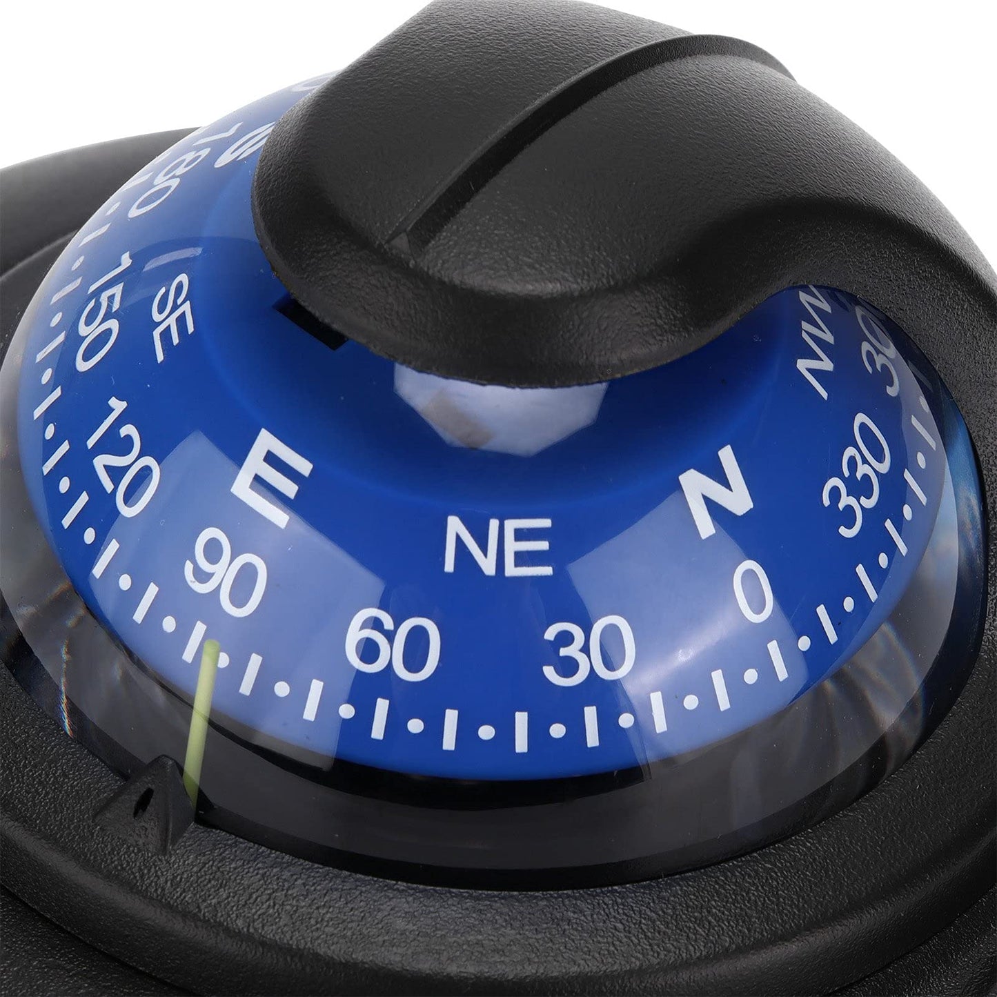 Wene Boat Compass Dash Mount Flush, Boating Compass Dashboard Suction with LED Light, Navigation Marine Compass Boats Surface Mount Electronic LED Light Marine Digital Compass for Car Boat Truck