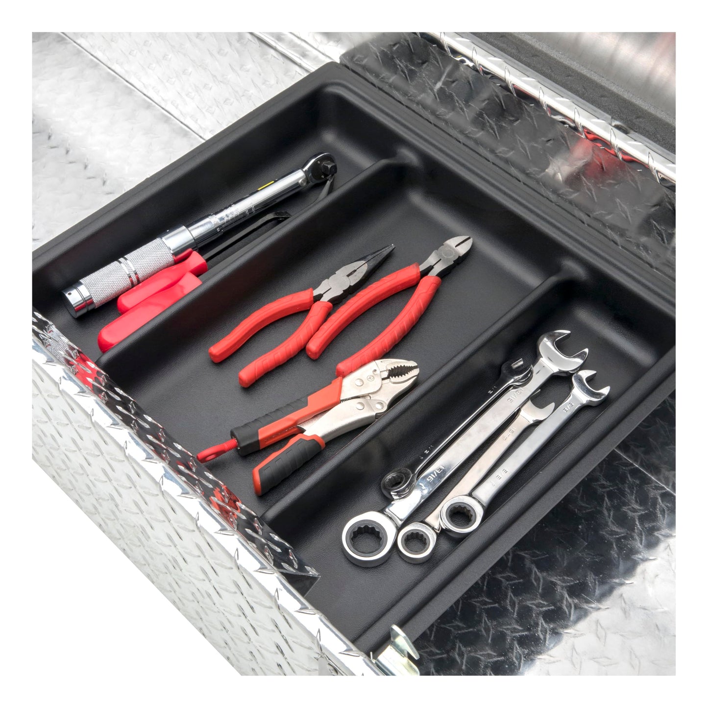UWS EC10161 60-Inch Heavy-Wall Aluminum Truck Tool Box, RigidCore Lid