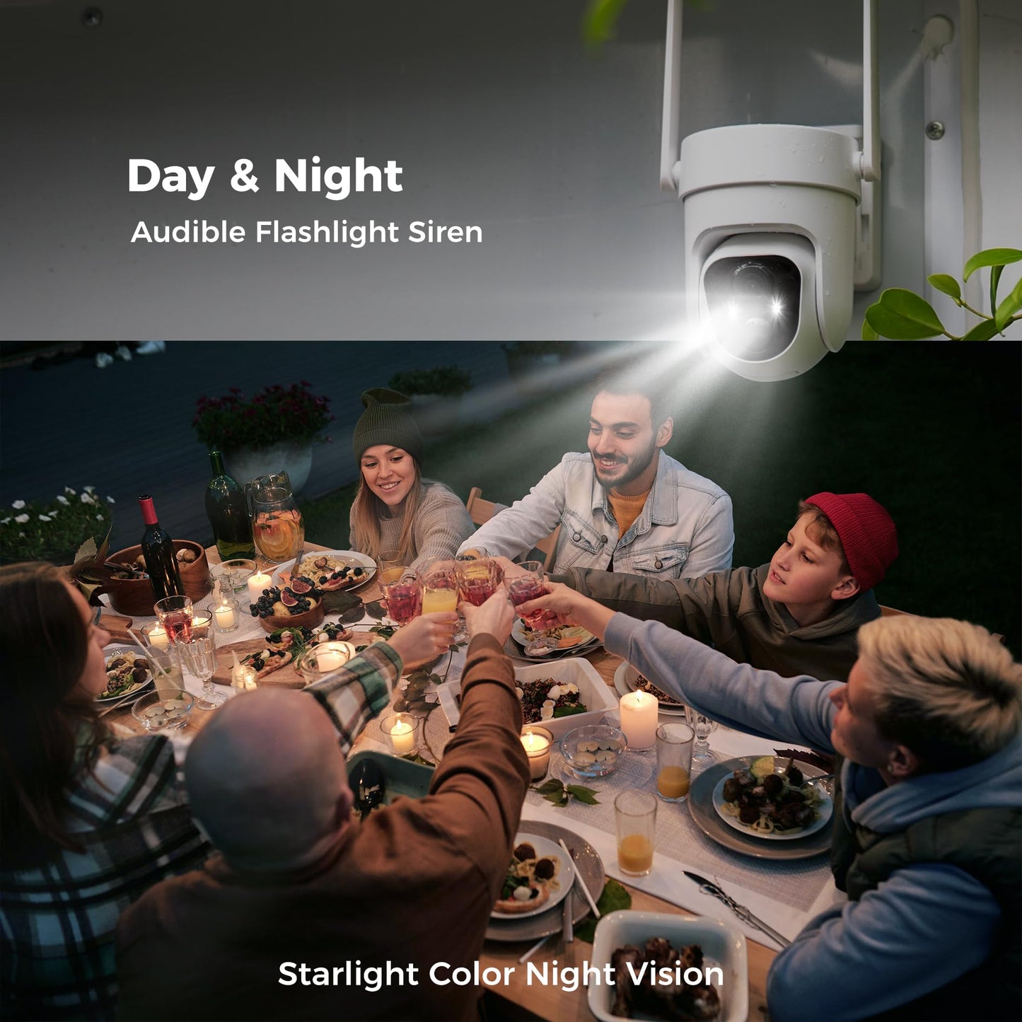 SOVMIKU Vicohome 2K AI Video Doorbell &Solar Security Camera Wireless Outdoor, Color Night Vision,Two Way Audio, Motion Detection, Easy to Setup,Audible Flashlight Siren 180 Days Care Plan