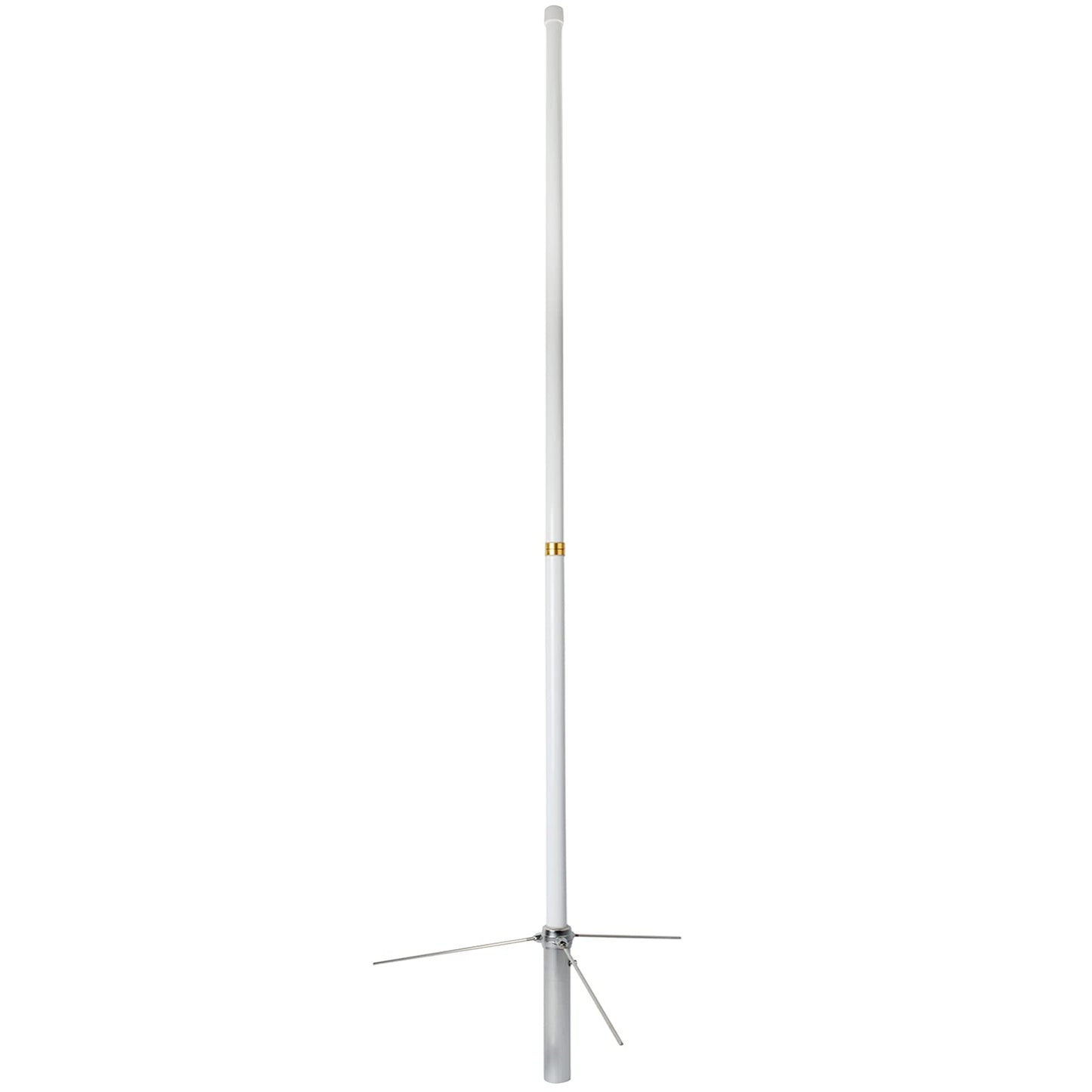 HYS 200W GMRS Base Antenna 5/8 Wave 7.2dBi Pre-Tuned 462-467MHz for Motorola Repeater GR1225 GR500, Midland Anytone Mobile Radio, Fiberglass Omnidirectional