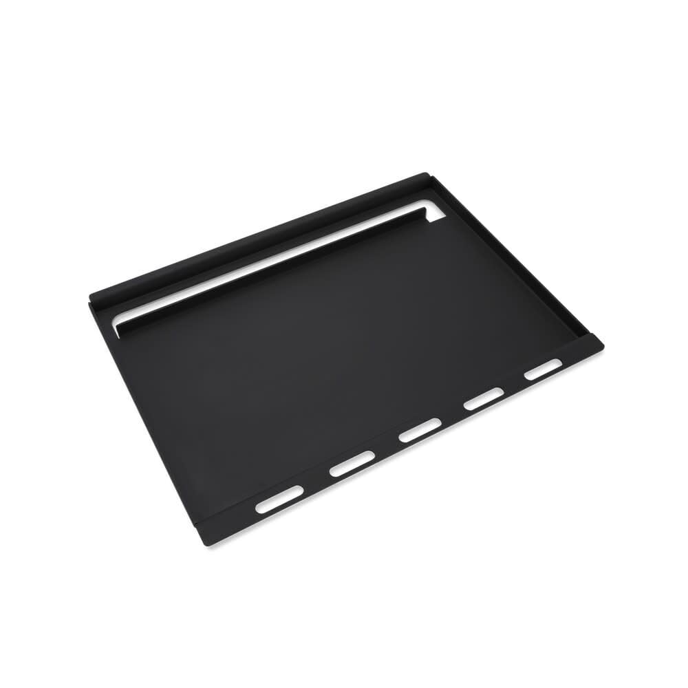 Weber Rust‑Resistant Outdoor Griddle Insert, Full‑Size – Pre-Seasoned Carbon Steel Griddle for Summit and Genesis 300 Series (3 Burners), Gas Grill Accessory