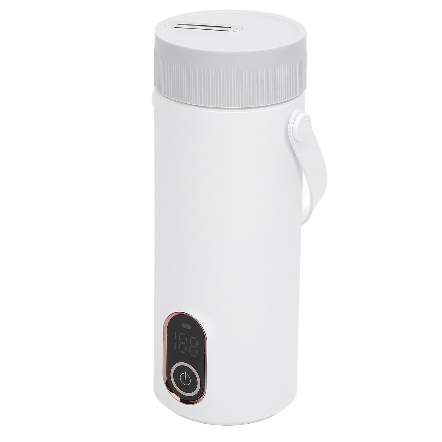Small Electric Tea Kettle, Rechargeable Portable 304 Stainless Steel Travel Hot Water Boiler with 4 Temperature Settings, Cordless Use for Coffee Tea Milk, No BPA, No Odor, Long