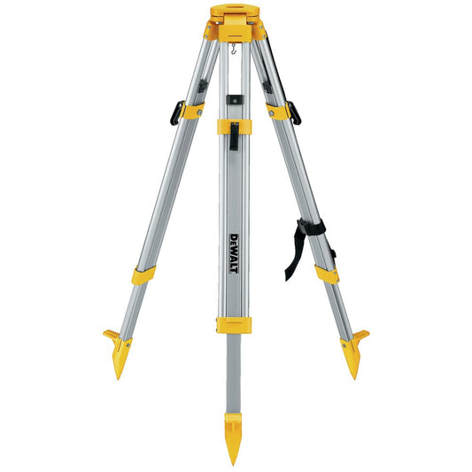 DEWALT Tripod Stand, Heavy Duty, Construction Tripod, Built-In Strap for Easy Transport on Jobsites (DW0737)