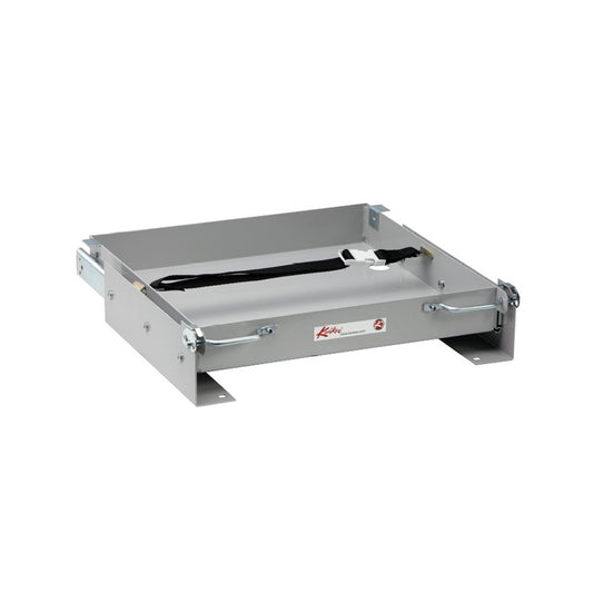 Kwikee 905703010 200 lbs Capacity Battery Tray RV Cargo Storage - 15 3/8" Compartment Fit