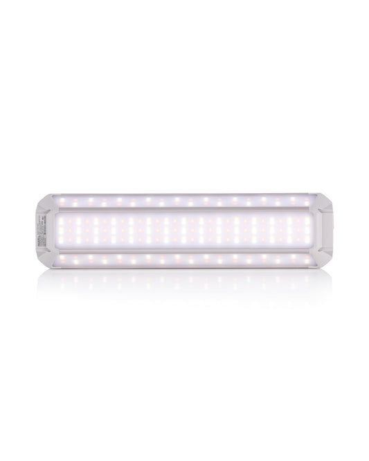 Claymore 3Face Pro L (Light Gray) - Rechargeable Surface Area Camping Light for Trucks, Overlanding, Tents, Canopies, Outdoor Events, Street Vendors, Work Lighting, Long-Lasting Battery, Hanging