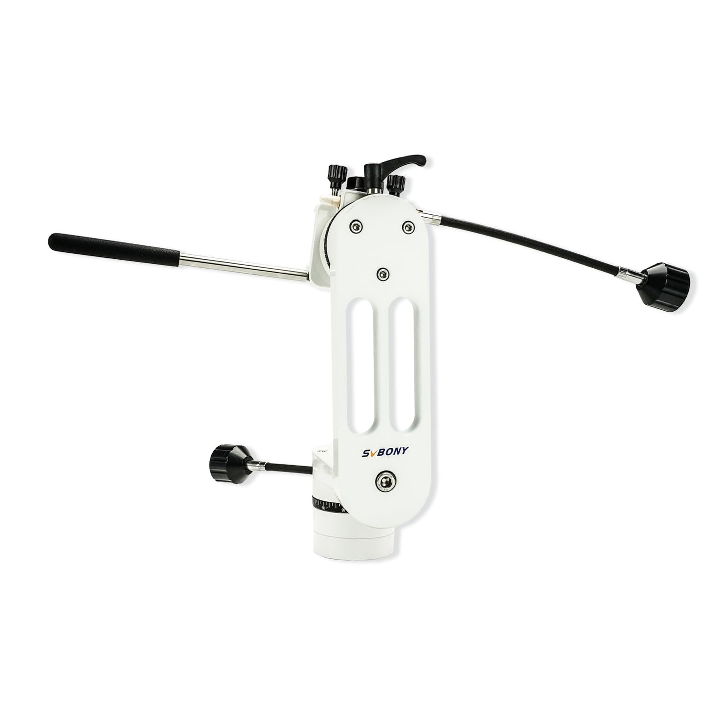 SVBONY SV225 Alt-Azimuth Mount, Adjustable Angle Alt-Azimuth Mount, Load-Bearing 10kg, CNC Hollow Structure, Telescope Altazimuth Fine Adjustment Shift, Telescope Accessories with Variable Speed Gear