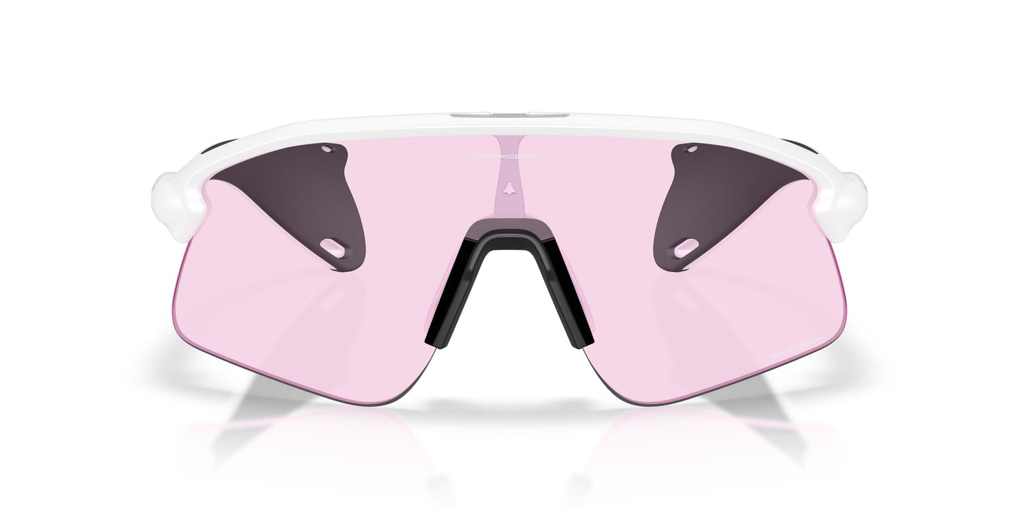 Oakley OO9517 Stunt Devil Sunglasses, Matte White/Prizm Low Light, 39 mm