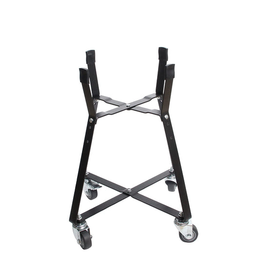 Rolling Cart for Kamado Joe Junior Accessories,Kamado Joe Rolling Nest with Heavy Duty Locking Caster Wheels Powder Coated Steel Rolling Outdoor Cart for Kamado Joe Junior Grill Stand