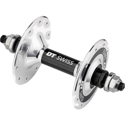 DT Swiss Track Rear hub, 120 mm Bolt on, Fixed, 24 Hole Silver