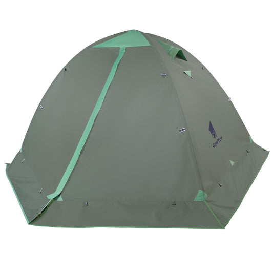 GEERTOP Lightweight 2 Person Backpacking Tent 4 Season Double Layer Waterproof Cold Weather Tent for Camping,Hunting, Hiking, Climbing, Outdoor Travel - Easy Set Up