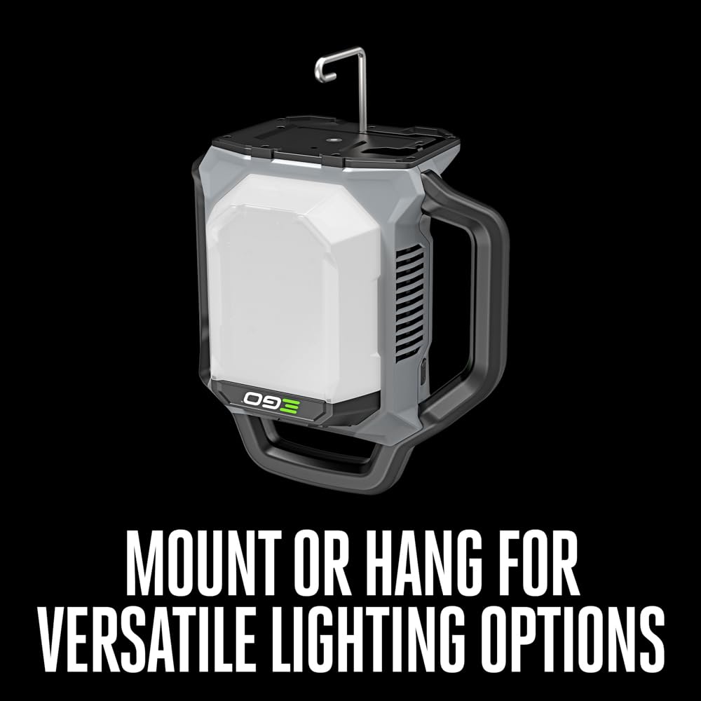 EGO Power+ Portable Compact Light, Rechargeable, Up to 3,000 Lumens Work Light, Battery and Charger Not Included - LT0300