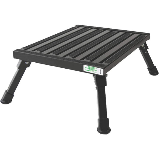 Safety Step F-08C-BLK 15" x 19" Black Large Folding Safety Step