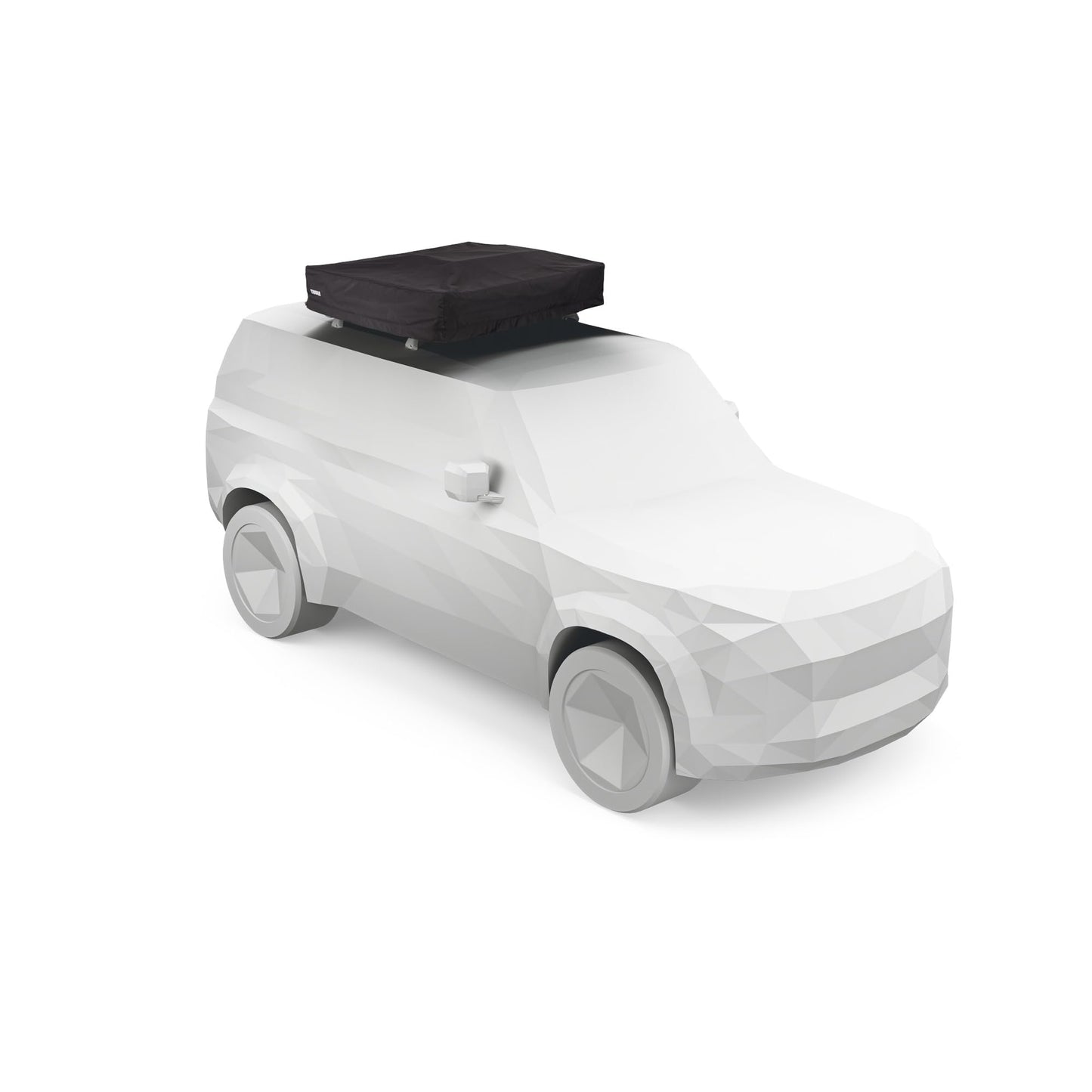 Thule Approach M - Slate - Soft Shell Rooftop Tent - 3 Person Tent - Luxurious Dual-Density Memory Foam Mattress Included - Large Panoramic Windows with Breathable mesh - Lockable mounting Brackets