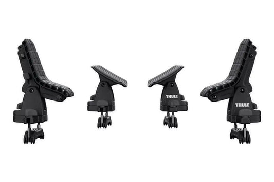 Thule DockGlide - Carries Kayaks up to 36" Wide - Fits All Hull Shapes - Kayak roof Rack - One-Person Easy Loading - 75lb Weight Capacity