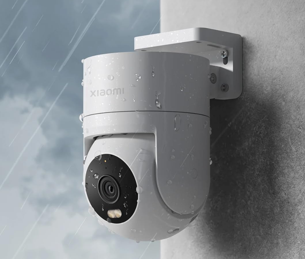 XIAOMI Outdoor Camera CW300 WI-FI + Wired RJ45 US Specs 2.5K Ultra, 4MP, Smart Full-Color Night Vision, Bidirectional Gimbal Movement, IP66 Water and dust Resistant AI Human Tracking