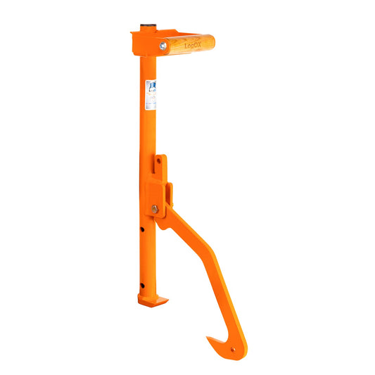 LogOX Hauler - 21” Cant Hook Log Roller and Carrier | Orange Powder-Coated Log Hauler Hand Tool for Firewood Harvesting, Brush or Tree Removal. (Patented, Made in USA, With A Warranty)