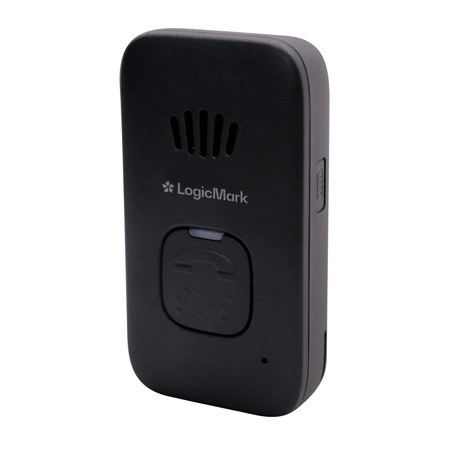 LogicMark Guardian Alert 911 Plus – No Monthly Fees, 2-Way Emergency Pendant for Seniors, with Fall Detection, Water Resistant, Direct 911 Connection Without a Landline