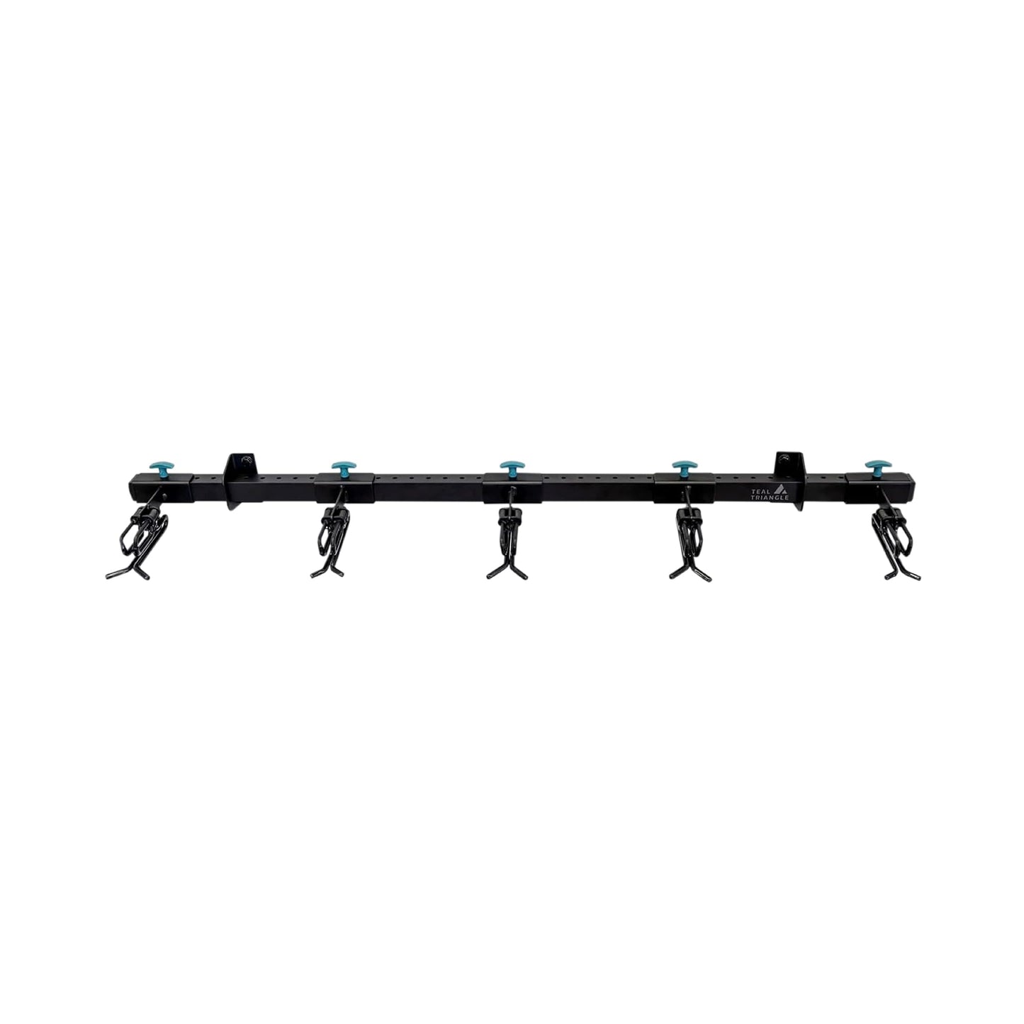 StoreYourBoard Lone Peak Ski Storage Rack, Wall Mount Organizer Holds 5 Pairs of Skis and Poles, Supports 300 lbs, 46 in x 8 in x 3.5 in