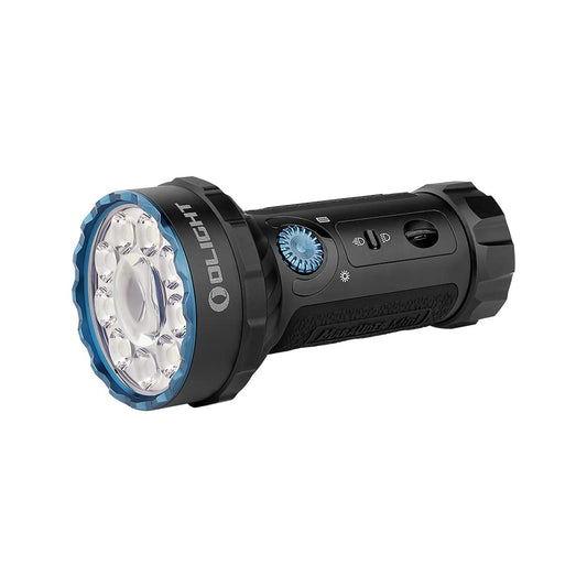 OLIGHT Marauder Mini 7,000 Lumens Bright Flashlight with 600 Meters Beam Distance, Powerful RGB Lights, Magnetic Rechargeable for Outdoors Work, Hunting, and Searching(Black)