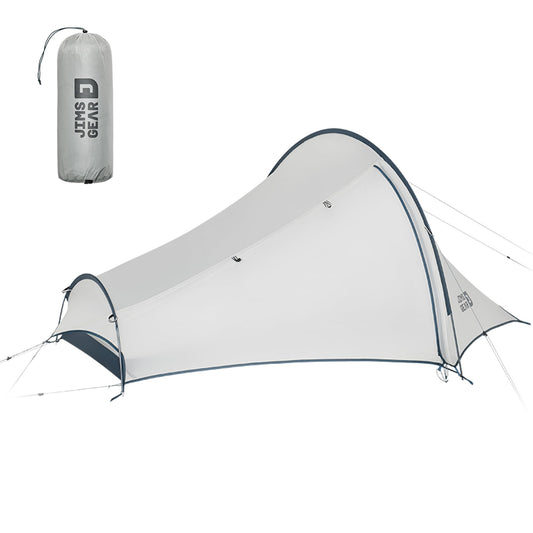 Naturehike Ultralight Solo Tunnel Tent - 1/2 Person Waterproof Tent with Lightweight Aluminum Pole, for Camping, Backpacking, Hiking, Hunting, Biking, Mountaineering, Easy Setup (1 Person)