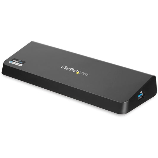 StarTech.com USB 3.0 Docking Station - 4K - HDMI / DisplayPort - with Fast Charge / Ethernet / Audio - Universal Docking Station