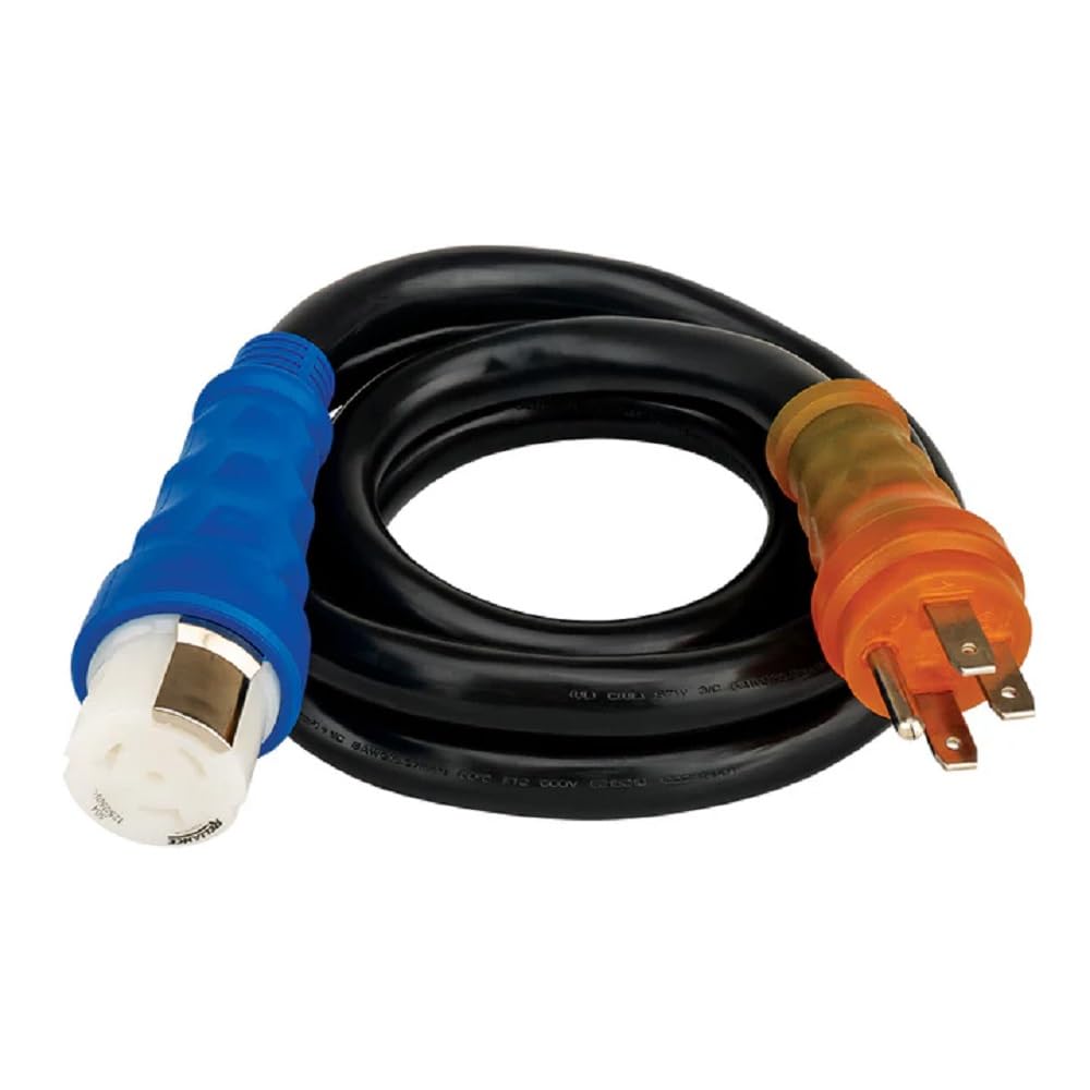 Reliance Controls Corporation PC5010-14 50-Amp, 10-Foot Generator Power Cord for Generators Up to 12,500 Running Watts ,Black
