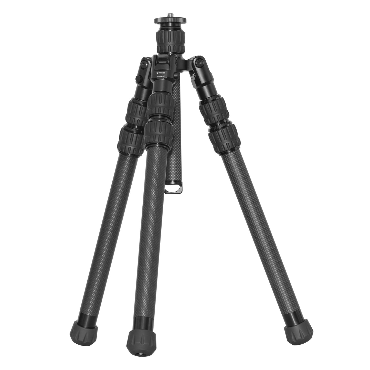 FANAUE Binocular Tripod, 42" Carbon Fiber Tripod Stand with Reversible Center Column, 1/4 and 3/8 Thread for Telescope, Spotting Scopes, DSLR Camera