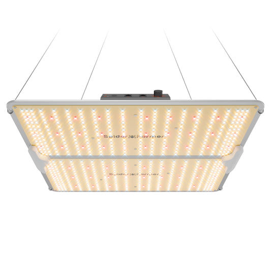 Spider Farmer SF2000Pro 200W LED Grow Light for Indoor Plants, Upgraded High Efficiency LEDs, Dimmable Full Spectrum High PPFD, Deep Penetration for Seed Starting/Vegetables/Bloom in 3x3 Grow Tent