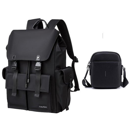 Colins Keirs Laptop backpack & Men's leather crossbody bag