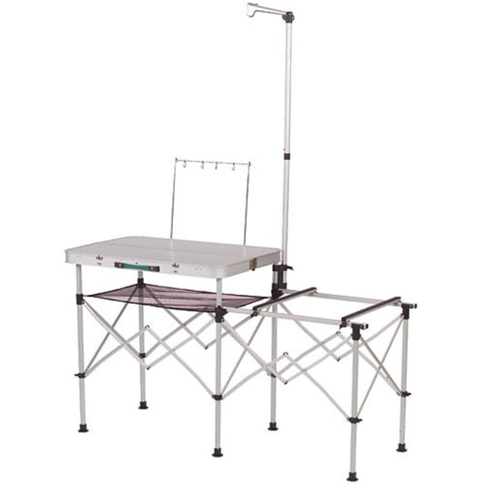 Coleman Pack-Away Portable Camp Kitchen, Outdoor Folding Kitchen with Food Prep Area, Great for Camping, Tailgating, Grilling & More