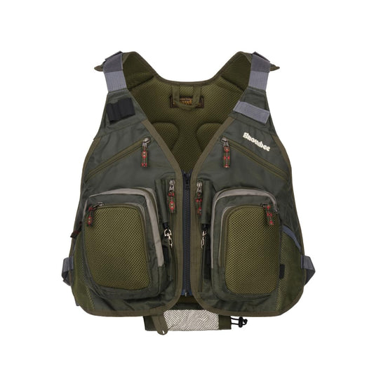 Snowbee Fly Vest Backpack – One‑Size Adjustable Fly Fishing Vest with Built‑in Expandable Backpack, 840D Rip‑Stop Waterproof Fabric & Multiple Gear Pockets for River & Bank Anglers