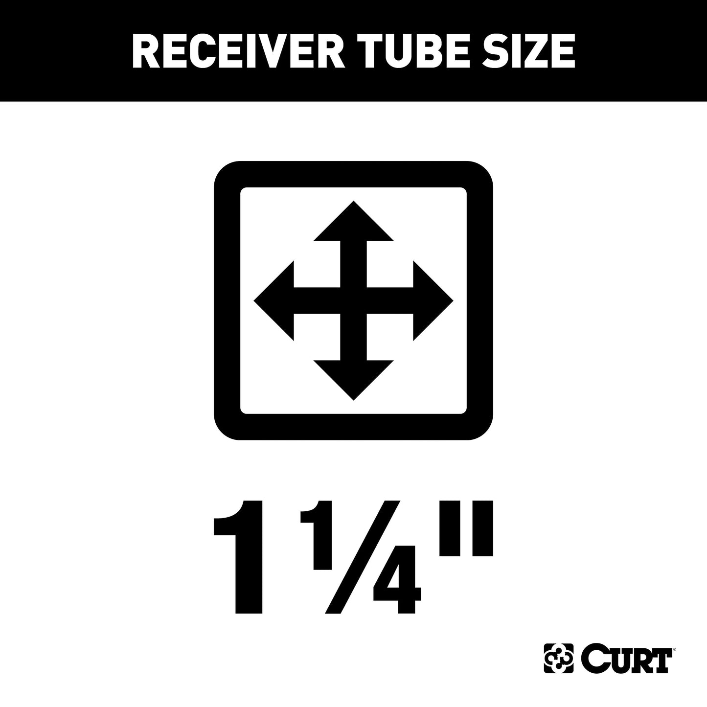 Curt Manufacturing 121123 Class-2 Trailer Hitch