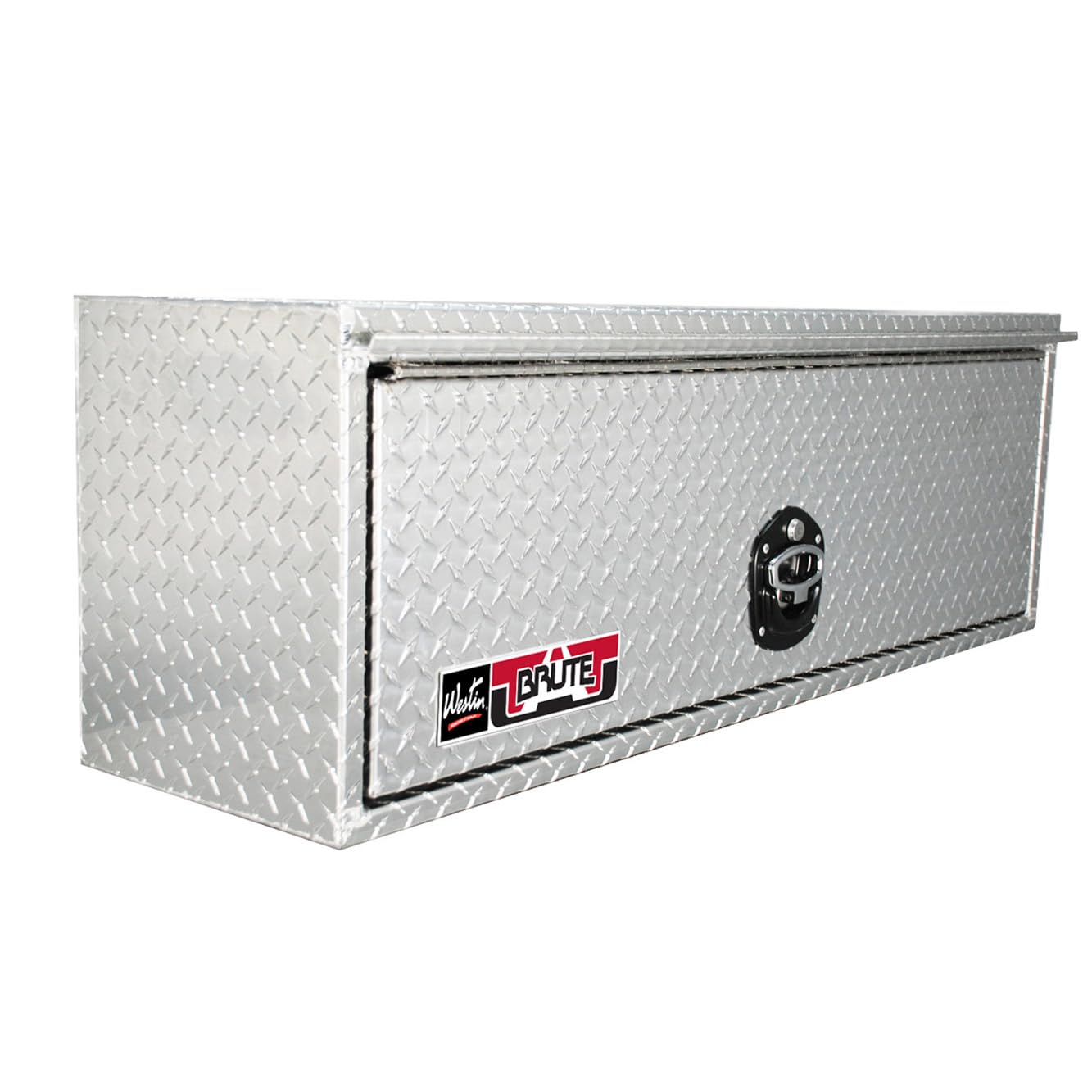 Brute 80-HTB48 Pro Series HD Top Sider 13" x 48" Polished Aluminum Tool Box with Flip Up Door