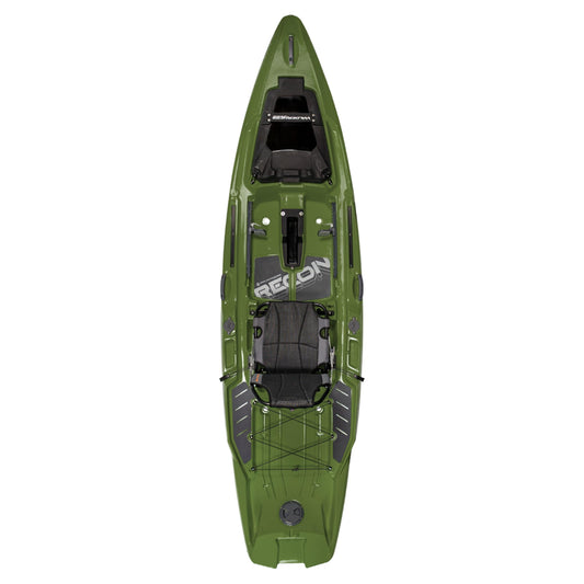Wilderness Systems Recon 120 - Sit on Top Fishing Kayak - 360 Degree ACES seat - 12 ft - Ranger Green