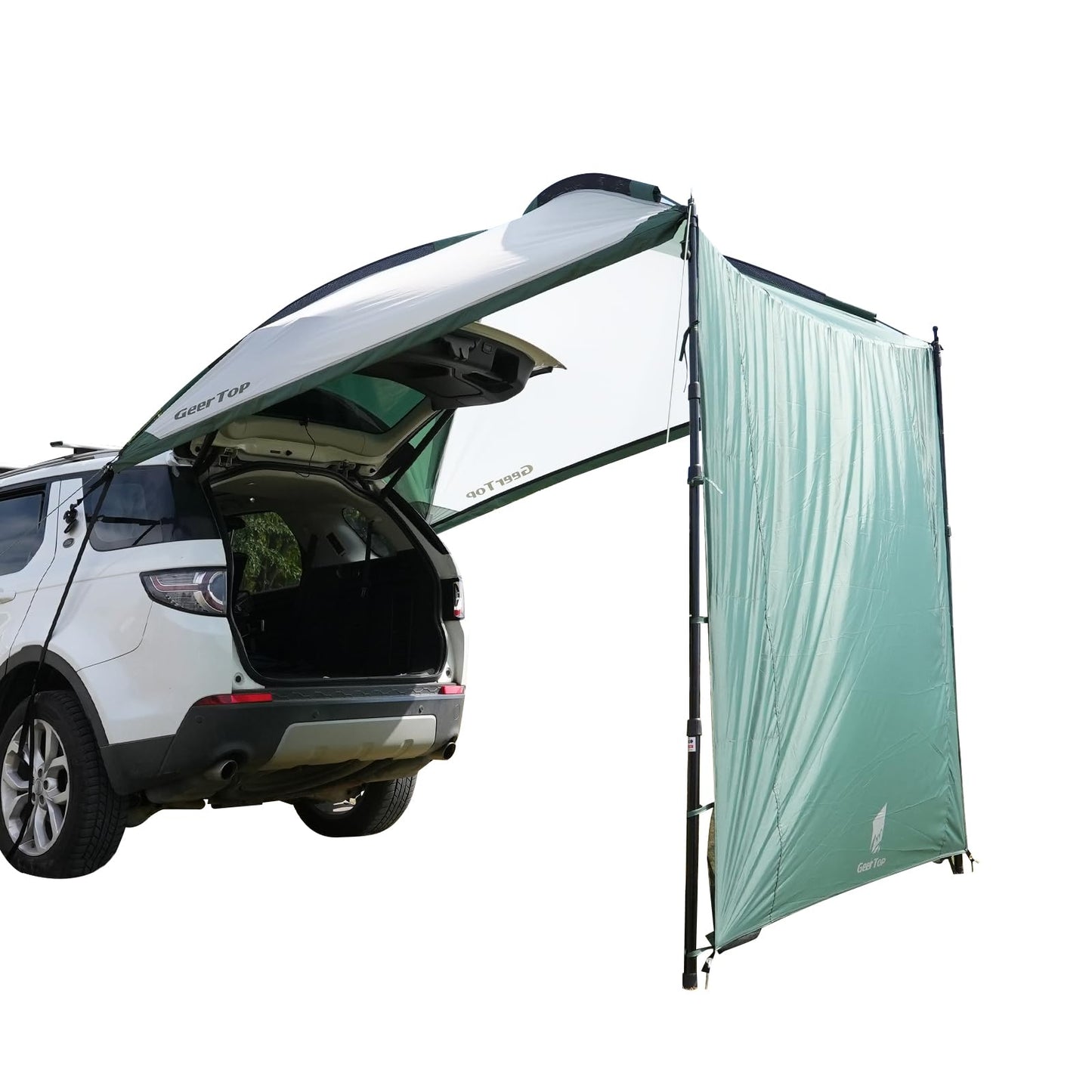 GEERTOP Lightweight Car Side Tent for SUV Camping Vehicle Awning Truck Canopy Car Tent for Van MPV RV Jeep Outdoor Travel