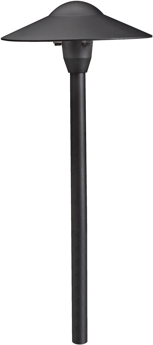 Kichler 15310BKT Path & Spread 1-Light 12V, Textured Black