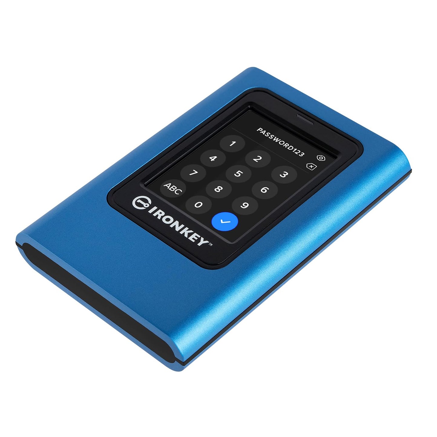 Kingston IronKey Vault Privacy 80 1.92TB External SSD | FIPS 197 | XTS-AES 256GB Encrypted | Touch Screen PIN | Secure Data Protection | IKVP80ES/1920G