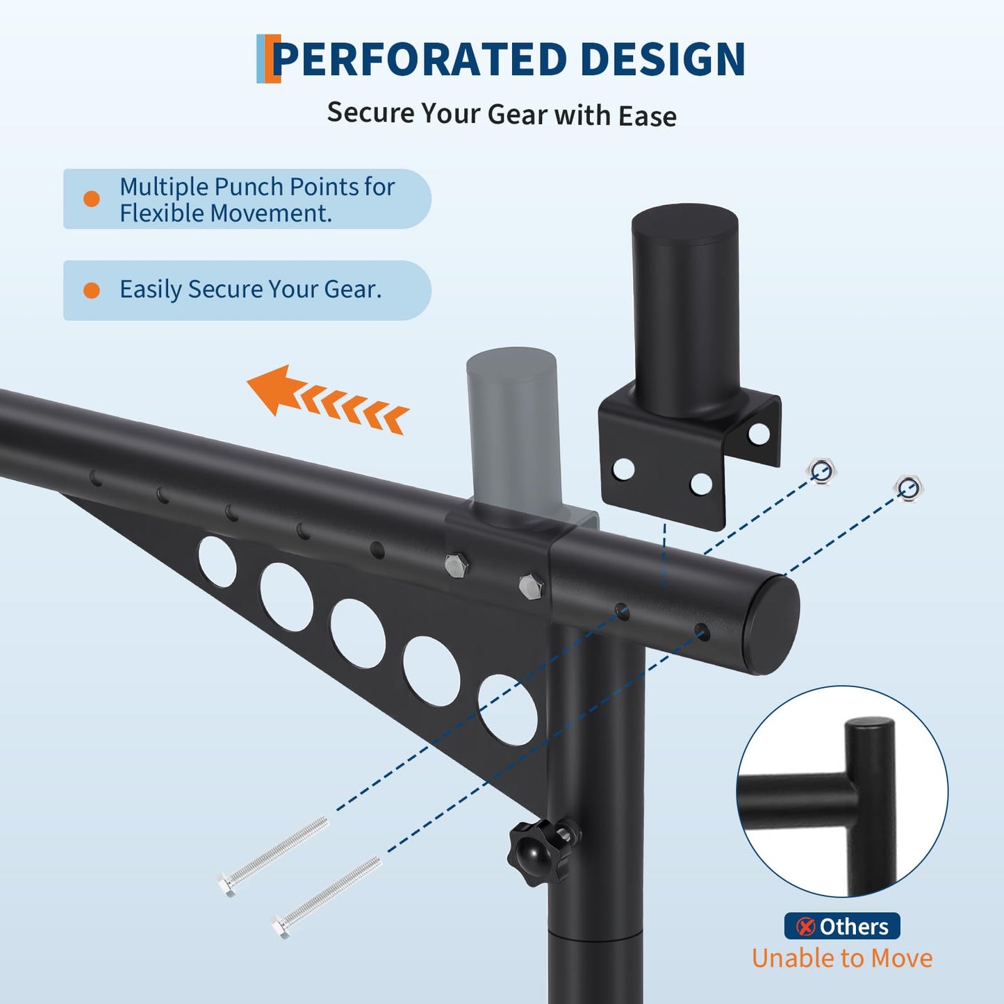 Universal Truck Ladder Rack 1000 Lbs Capacity, Adjustable Steel Pickup Bed Rack 52"-82" Crossbar for Kayak, Lumber, Ladder, Rooftop Tent, Surfboard – No-Drill Heavy Duty Rack for Pickup Trucks
