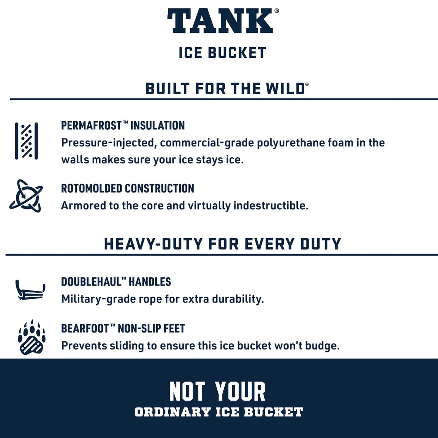 YETI Tank 45 Bucket Cooler, Desert Tan