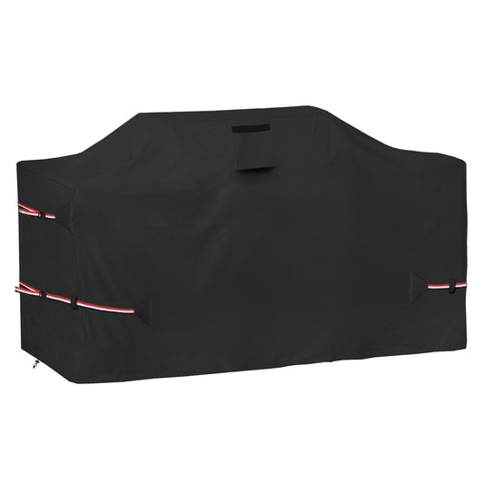 Osileyo 110 Inch Island Grill Cover - 600D Heavy Duty Waterproof All Weather Protection Outdoor Cover,Black