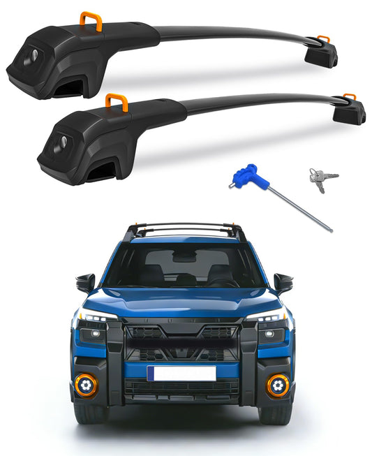 HmmtyRack 360lbs Roof Rack Cross Bars with Top-Lock Compatible with Subaru Outback Wilderness 2022-2025, Heavy Duty Aluminum Crossbar with Hooks for Rooftop Cargo Carrier Luggage Kayak