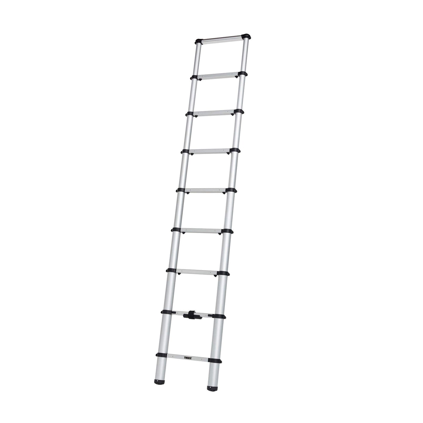 Thule Van Ladder - 9 Steps - 8.5Ft Extension - Telescoping Van Ladder - Easy Close System - EN:131 Compliant