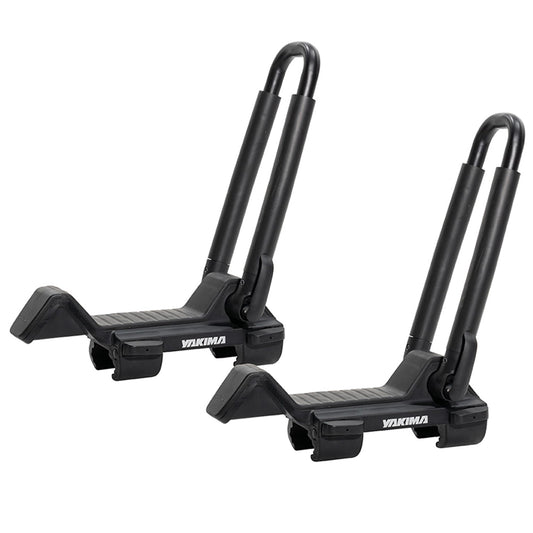 Yakima JayLow J-Cradle Rooftop Kayak Mount for 1 or 2 Kayaks – Car Roof Rack Carrier for Round, Square, Factory or Aerodynamic Crossbars, Holds 1 Boat Up to 80 Pounds or 2 Boats Up to 110 Pounds Total