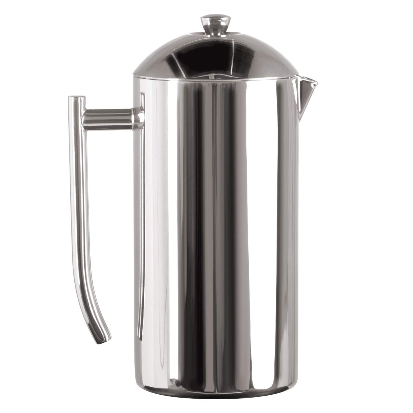 Frieling French Press Coffee Maker - 23 oz, Polished Double-Wall Stainless Steel - Insulated French Press for Camping - All Stainless Steel Coffee Maker