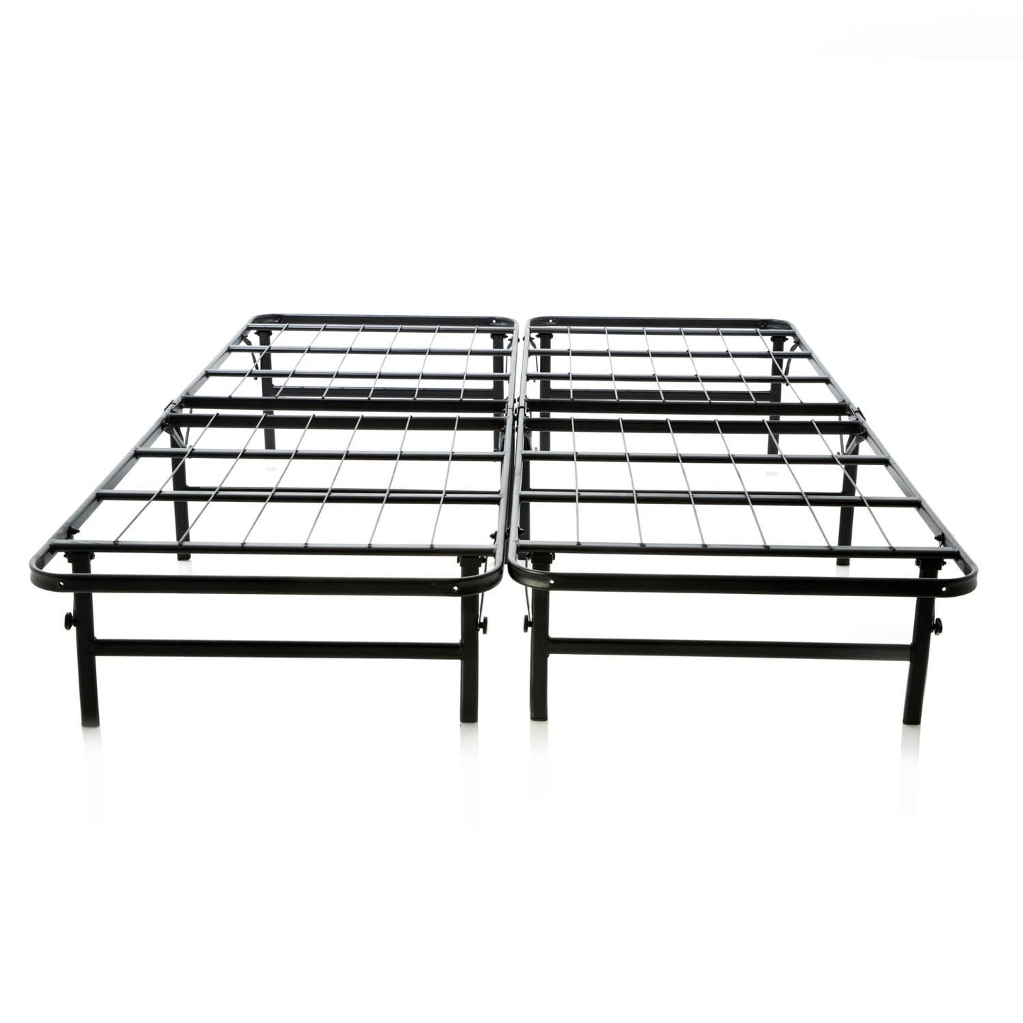 STRUCTURES Foldable Bed Base - Platform Bed Frame and Box Spring in One - Strong and Sturdy Support - Quiet Noise Free - Quick, Easy Setup - Twin XL