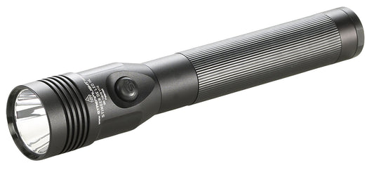 Streamlight 75454 Stinger DS HL 800-Lumen 24000-Candela Rechargeable LED Flashlight with Dual Switches and 120-Volt AC/12-Volt DC Charger and 2-Holders, Black